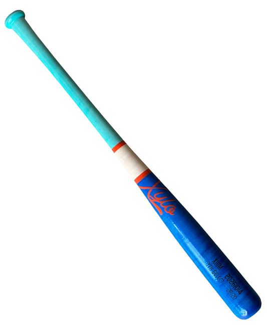 Youth Select Wood Bat - Blue/Teal - 29" / 20 oz